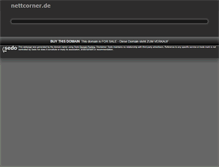 Tablet Screenshot of nettcorner.de